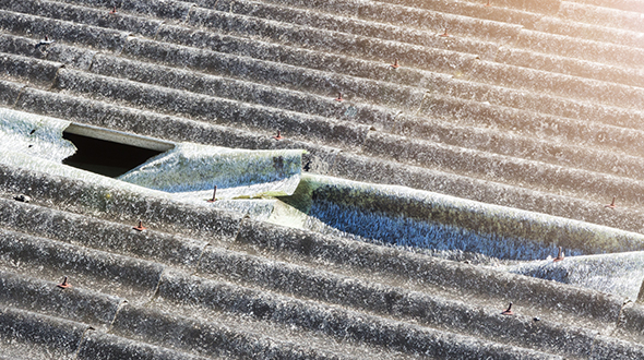 Roofing systems can leak from broken panels ruptured membranes or dislodged tiles