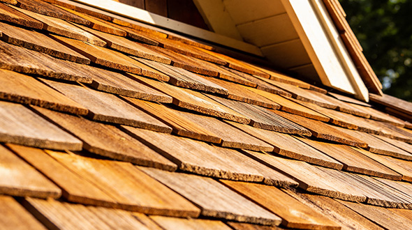 cedar shake and wood roofing