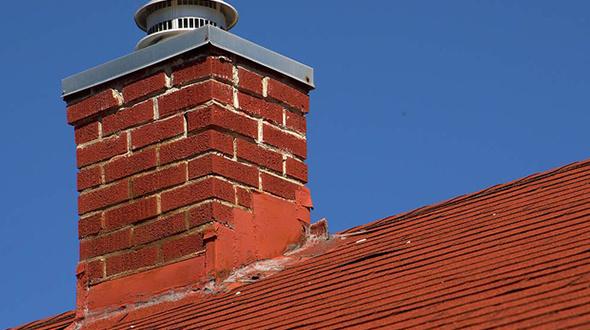 A chimney and its flashing work together to remove dangerous gases from your home and prevent leaks from rainwater