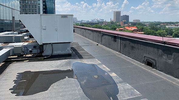EPDM roof repair in Atlanta