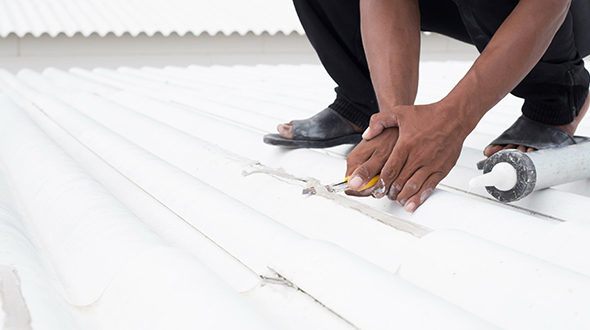 Some roof leaks can be easily repaired but others will need a professional roofer
