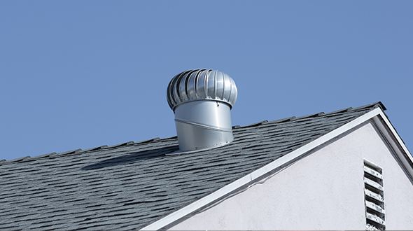 how roof ventilation fan works