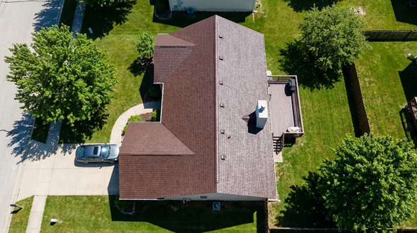 painted roof shingles