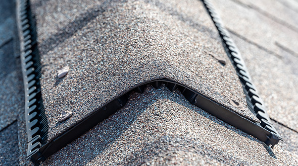 passive roof vents - ridge and box vents