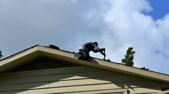 Roofing system repair and replacement contractor insurance