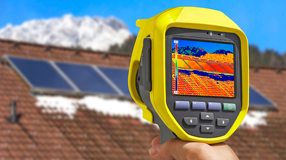 roofing thermal imaging infrared thermography camera