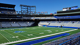 Georgia sports stadium commercial roof replacement and installation