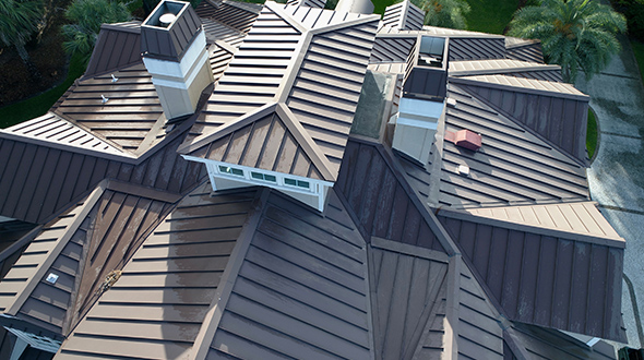 standing seam metal roofing system