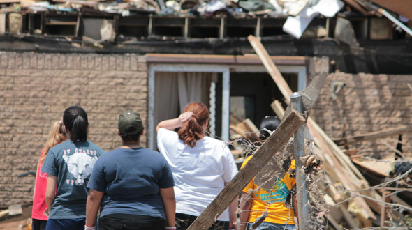 Insurance claim for tornado damage to commercial roofing system