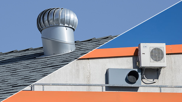 types of roof vents